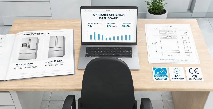 Appliance sourcing article visual