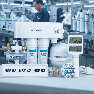 aquasana countertop water filter