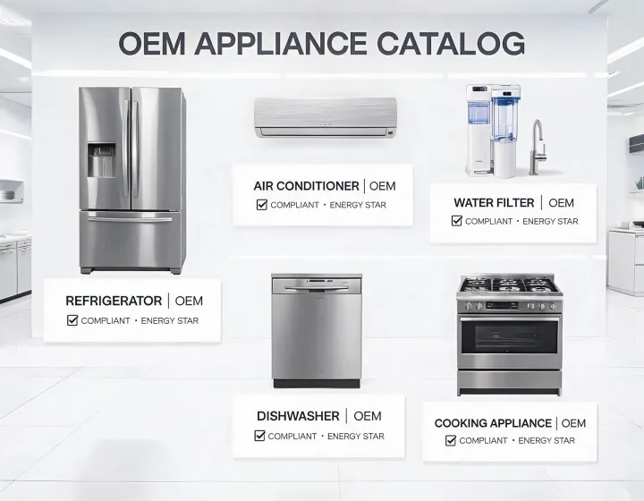 Frigidaire appliance product lineup