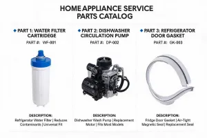 Service parts catalog